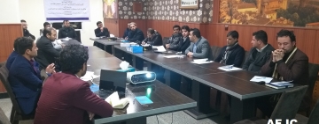 دوره آموزشی تدوین پالیسی امنیتی برای مدیران مسؤل رسانه‌های کابل برگزار شد 